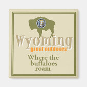 WYOMING MAGNEET (Voorkant)