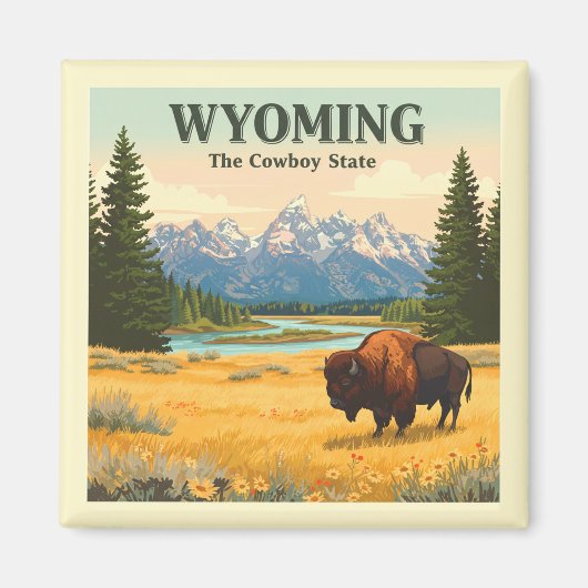  Wyoming Magneet (Voorkant)