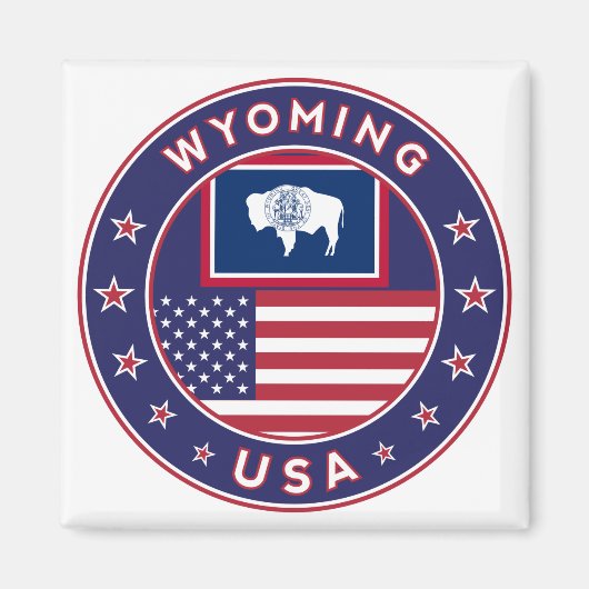 Wyoming Magneet (Voorkant)