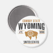 Wyoming Magneet (Voorkant / Achterkant)