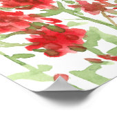 Wyoming Meadowlark Songbird Indian Paintborstel Poster (Hoek)