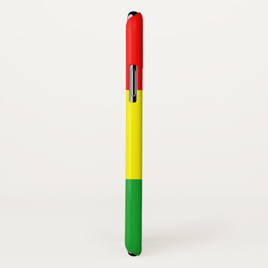 Wyoming met Rasta-kleuren Case-Mate iPhone Case (Achterkant / rechts)