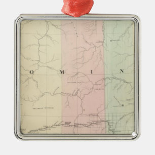 Wyoming Metalen Ornament