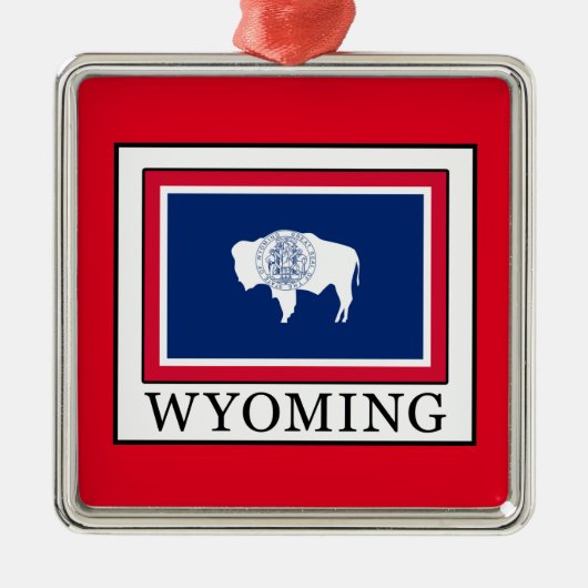 Wyoming Metalen Ornament (Voorkant)