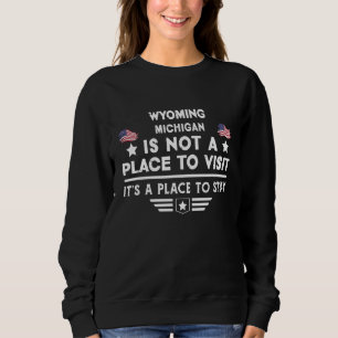 Wyoming Michigan Verblijfplaats USA Stad Thuis Sta Trui