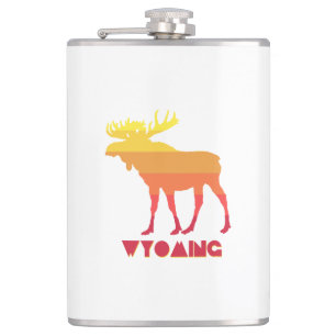 Wyoming Moose Heupfles
