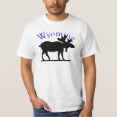 Wyoming Moose T-Shirt (Voorkant)