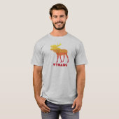 Wyoming Moose T-shirt (Voorkant volledig)