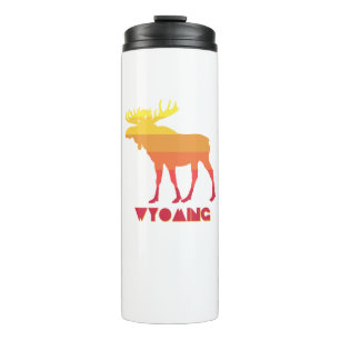 Wyoming Moose Thermosbeker