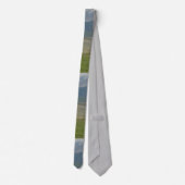 Wyoming Mountain Scene Necktie Stropdas (Achterkant)