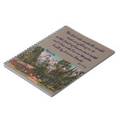 Wyoming Mountains Christelijk Notitieboek (Linkerzijde)