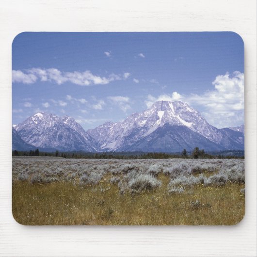 Wyoming Mountains Mousepad Muismat (Voorkant)
