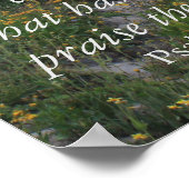 Wyoming Mountains Piedere Christelijk Poster (Hoek)