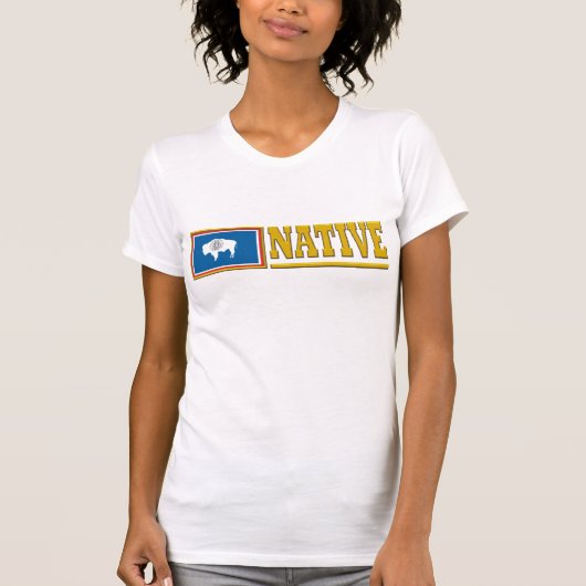 Wyoming Native T-shirt (Voorkant)