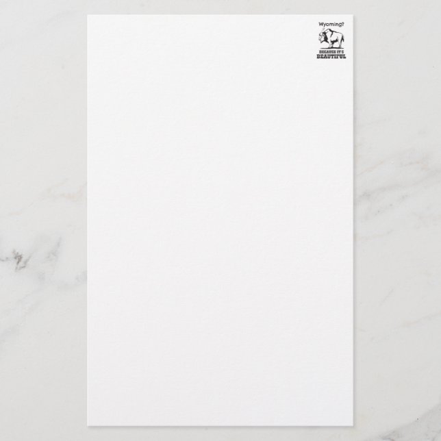 Wyoming? Omdat het prachtig is (Voorkant)