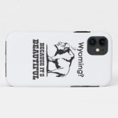 Wyoming? Omdat het prachtig is Case-Mate iPhone Case (Achterkant (horizontaal))