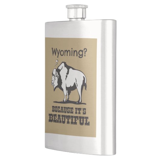 Wyoming? Omdat het prachtig is Flacon (Links)