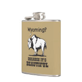 Wyoming? Omdat het prachtig is Heupfles (Links)