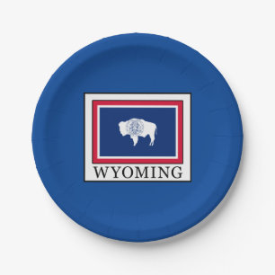 Wyoming Papieren Bordje