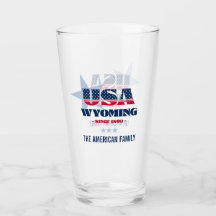Wyoming Patriotic Pride gepersonaliseerd