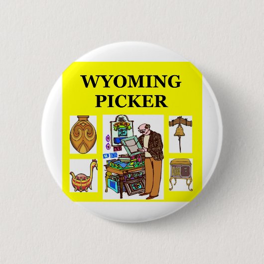 WYOMING picker Ronde Button 5,7 Cm (Voorkant)