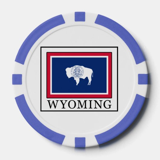 Wyoming Pokerchips (Voorkant)