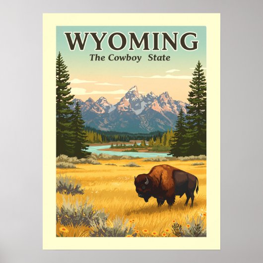  Wyoming Poster (Voorkant)