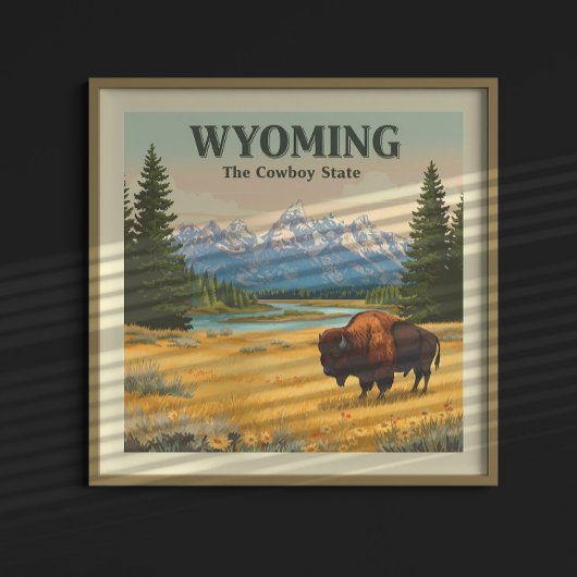  Wyoming Poster