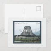 Wyoming Poster Briefkaart (Voorkant / Achterkant)