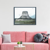Wyoming Poster Canvas Afdruk (Insitu (Woonkamer))