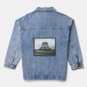 Wyoming Poster Denim Jacket (Achterkant)