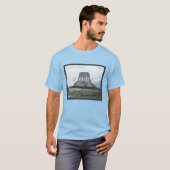 Wyoming Poster T-shirt (Voorkant volledig)