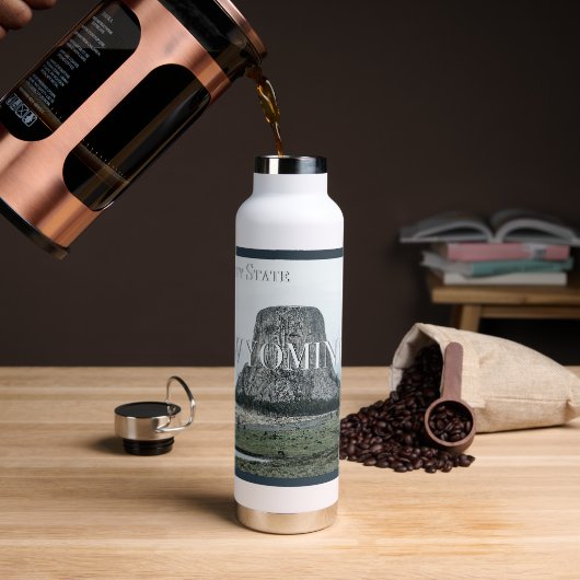 Wyoming Poster Waterfles (Koffie)