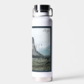 Wyoming Poster Waterfles (Achterkant)