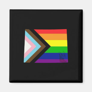 Wyoming Pride Sticker Magneet