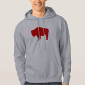 Wyoming Red Buffalo Sweatshirt (Voorkant)