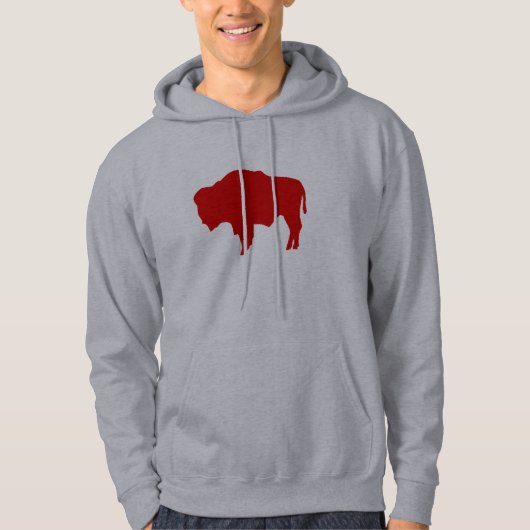 Wyoming Red Buffalo Sweatshirt (Voorkant)