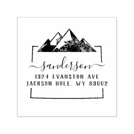 Wyoming Retouradresstempel Zelfinkt Zelfinktende Stempel