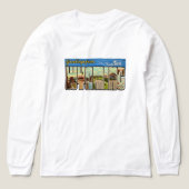 Wyoming Retro Greeting T Shirt (Voorkant)