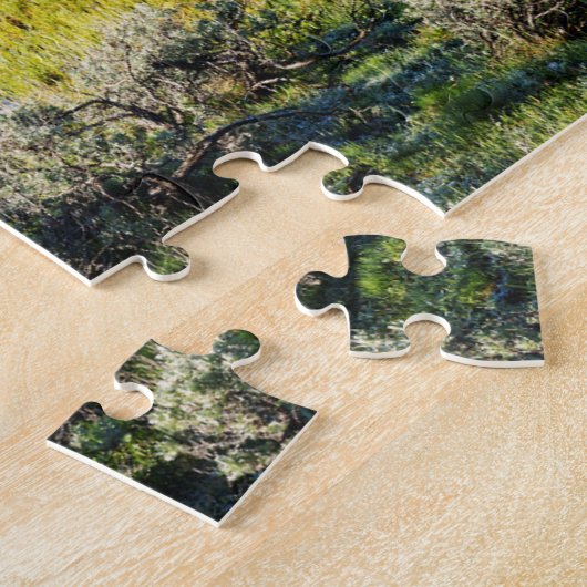 Wyoming, Rocky Mountains, A mountainpiek Legpuzzel (Zijkant)