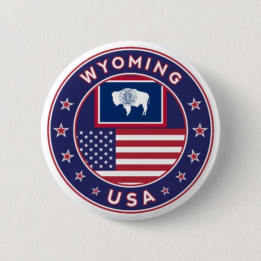 Wyoming Ronde Button 5,7 Cm (Voorkant)