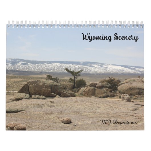 Wyoming Scenery Calendar Kalender (Hoes)