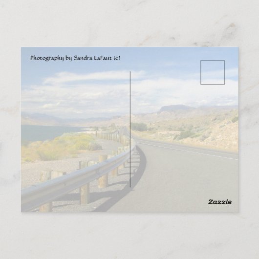 Wyoming Schilderachtig Postcrossing Briefkaart (Achterkant)