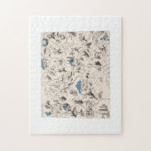 Wyoming Shaped  Afbeelding Map Legpuzzel (Verticaal)