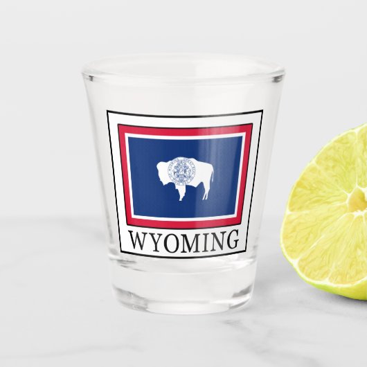 Wyoming Shot Glas (Voorkant)