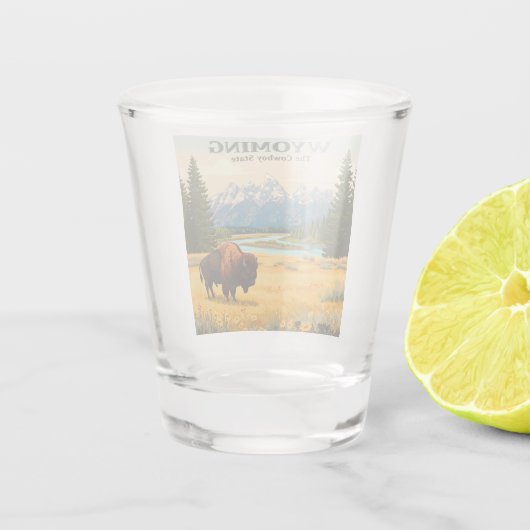  Wyoming Shot Glas (Achterkant)