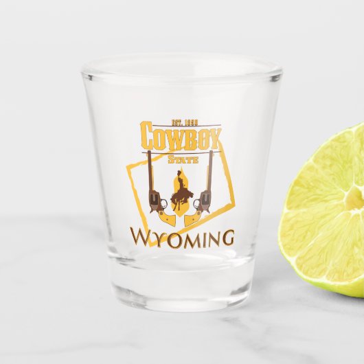 Wyoming Shot Glass Shot Glas (Voorkant)