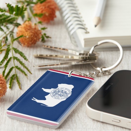 Wyoming Sleutelhanger (Voorkant Rechts)