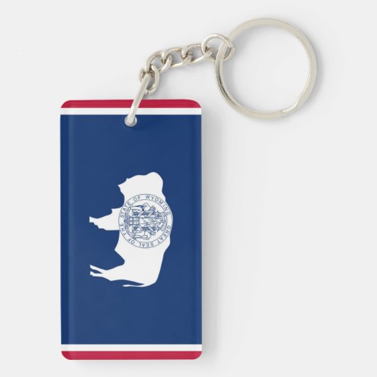 Wyoming Sleutelhanger (achterkant)