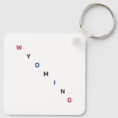 Wyoming Sleutelhanger (Achterkant)